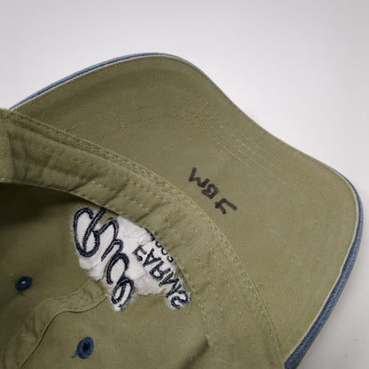 Rice Farms Strapback Hat Green One Size Adjustable Embroidered Otto