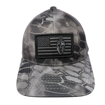 Kryptek Patch Snapback Mesh Back Trucker Hat Camo One Size Outdoor Cap