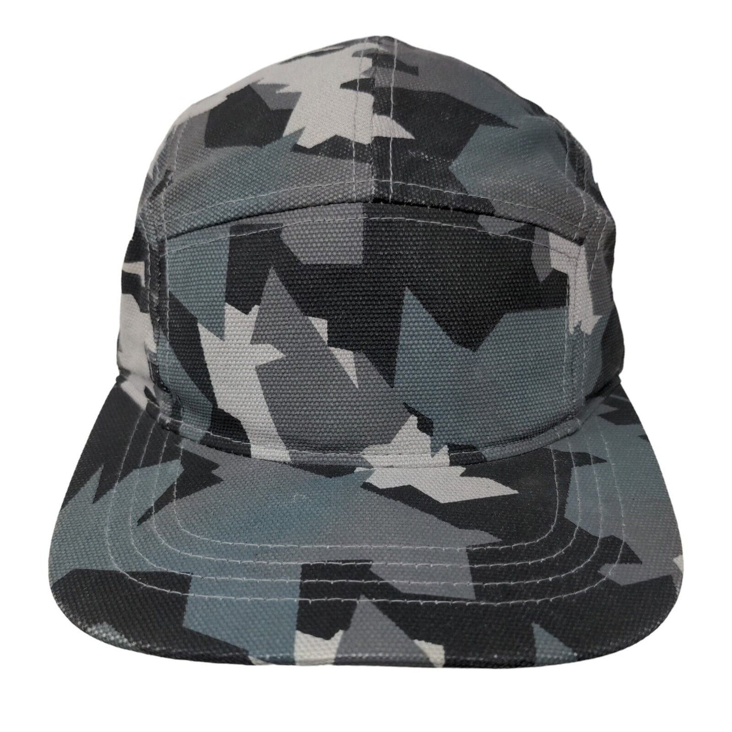 Aeropostale Men's Slideback Hat Gray Camo Size OS 100% Cotton Adjustable