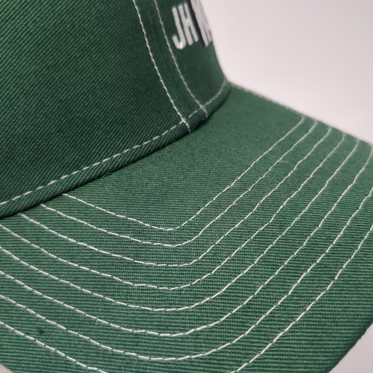 Richardson JH Kelly Green One Size Trucker Hat Mesh Snapback 112 Industrial