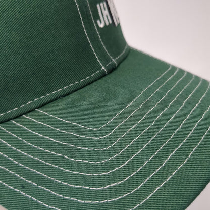 Richardson JH Kelly Green One Size Trucker Hat Mesh Snapback 112 Industrial