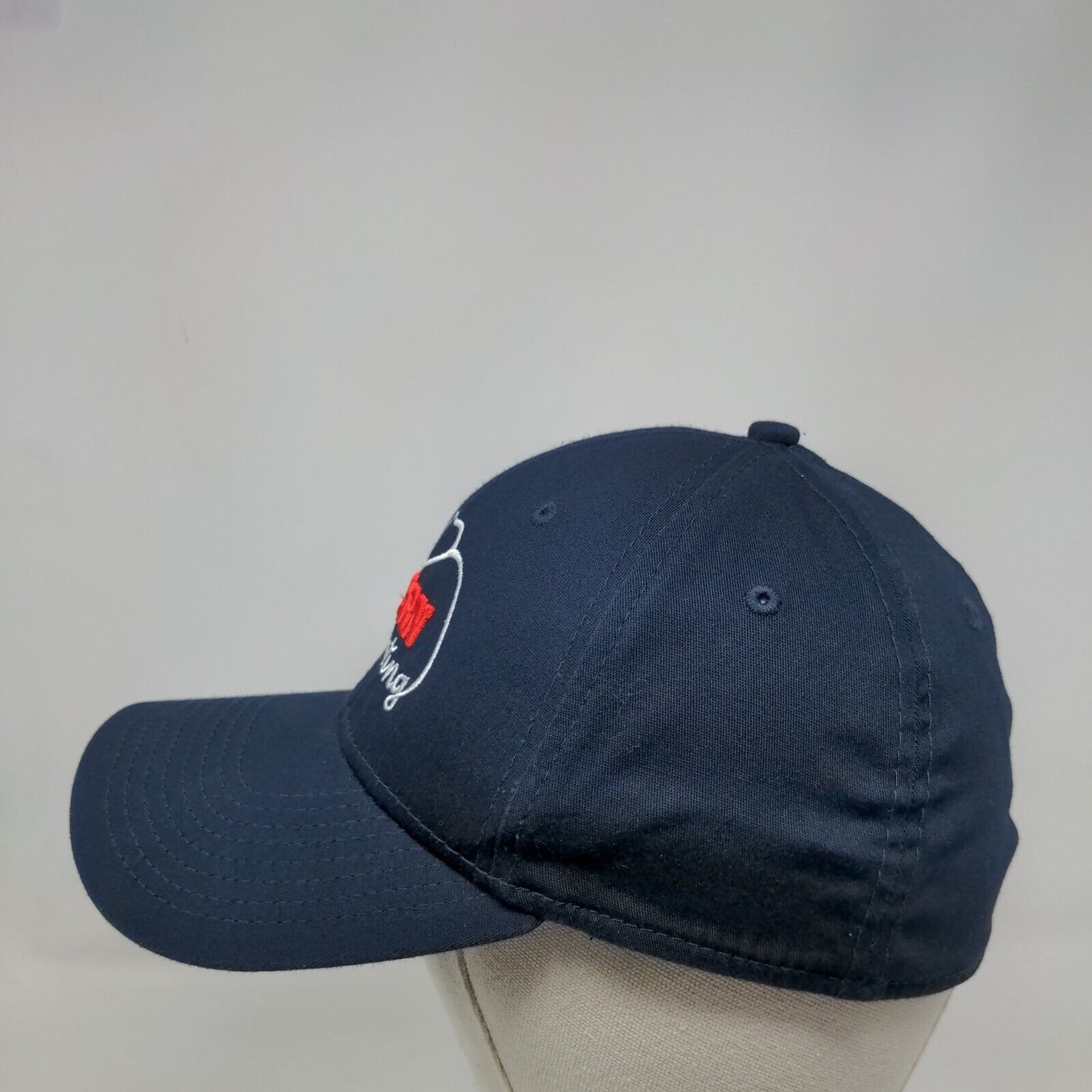 Western Marketing Fitted Hat Blue M/L Embroidered New Era 39Thirty
