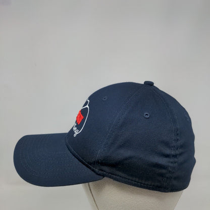 Western Marketing Fitted Hat Blue M/L Embroidered New Era 39Thirty