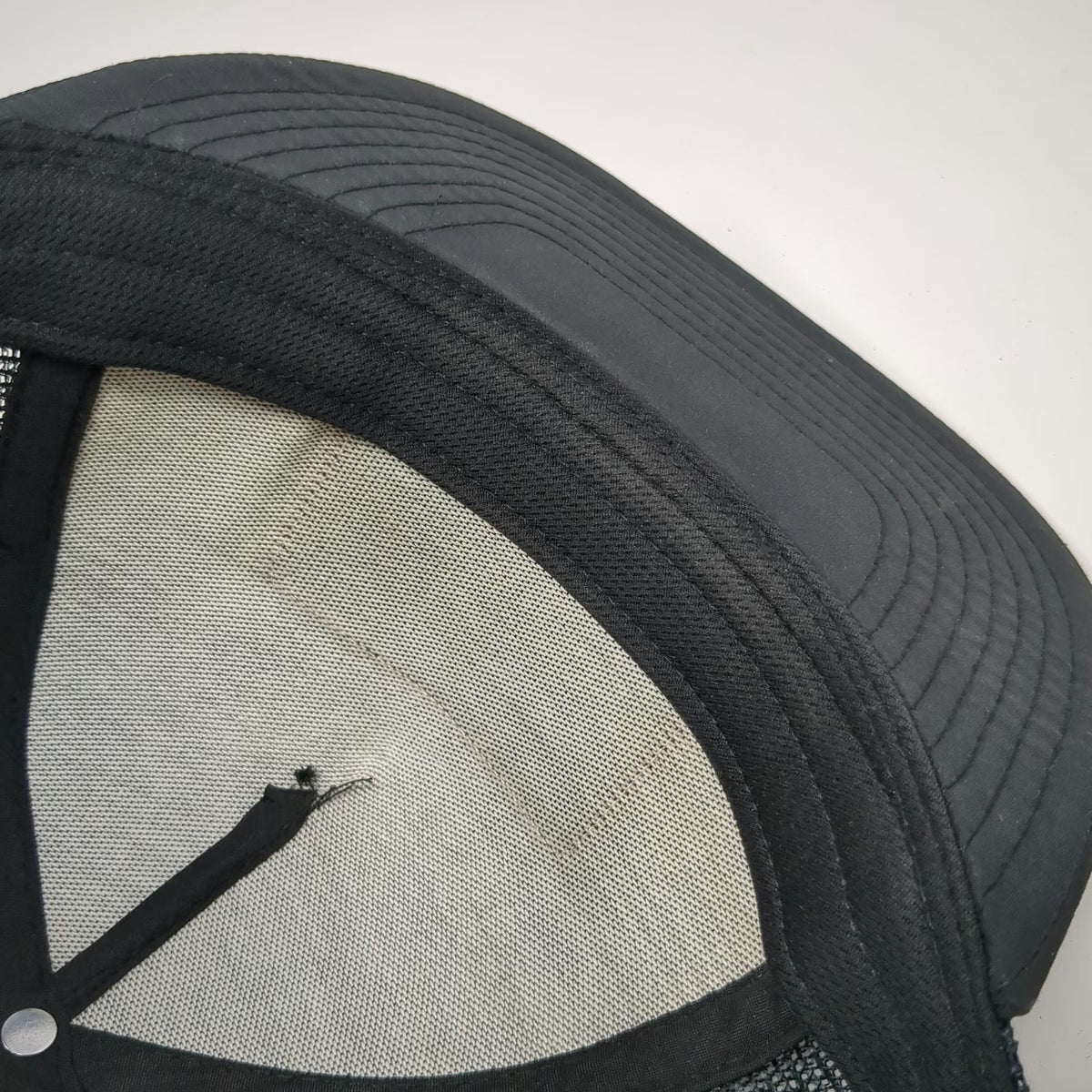 WeldWerks Brewing Trucker Hat Black One Size Mesh Back Flat Brim Snapback Patch