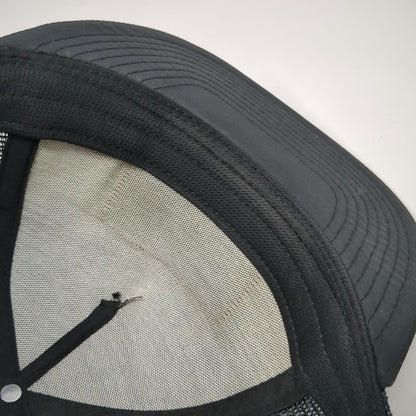 WeldWerks Brewing Trucker Hat Black One Size Mesh Back Flat Brim Snapback Patch