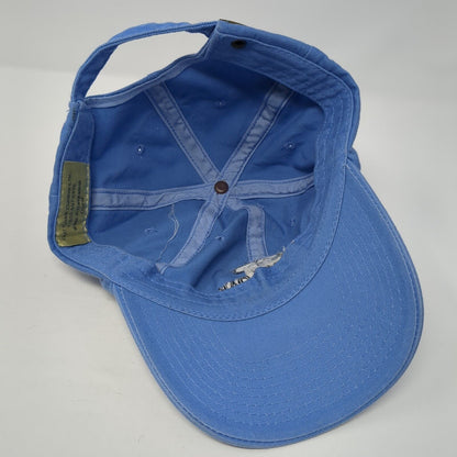 Mossy Oak Slideback Hat Blue One Size Adjustable Embroidered