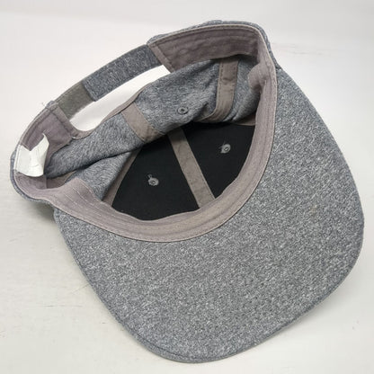 Baseball Cap Gray One Size Blank Jersey Sport Strapback Stretch Performance Hat