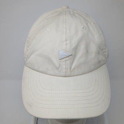 Camille Hind Golf Baseball Cap Beige One Size Adjustable Embroidered 6 Panel