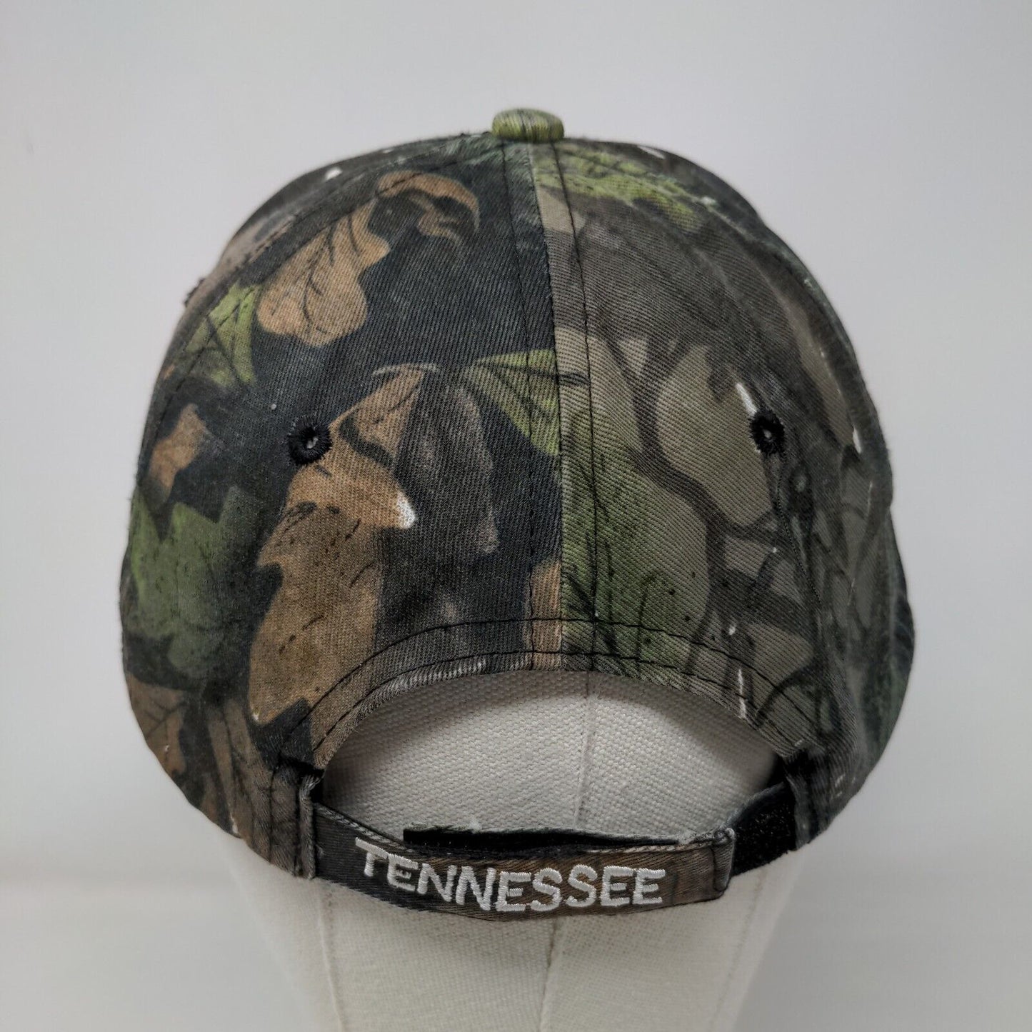 Tennessee TN Strapback Hat Camouflage One Size Adjustable Embroidered Patriotic