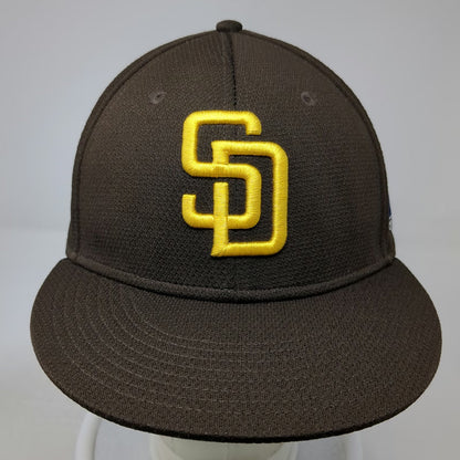 OC Sports San Diego Padres MLB Baseball Cap Brown One Size Strapback Hat Logo