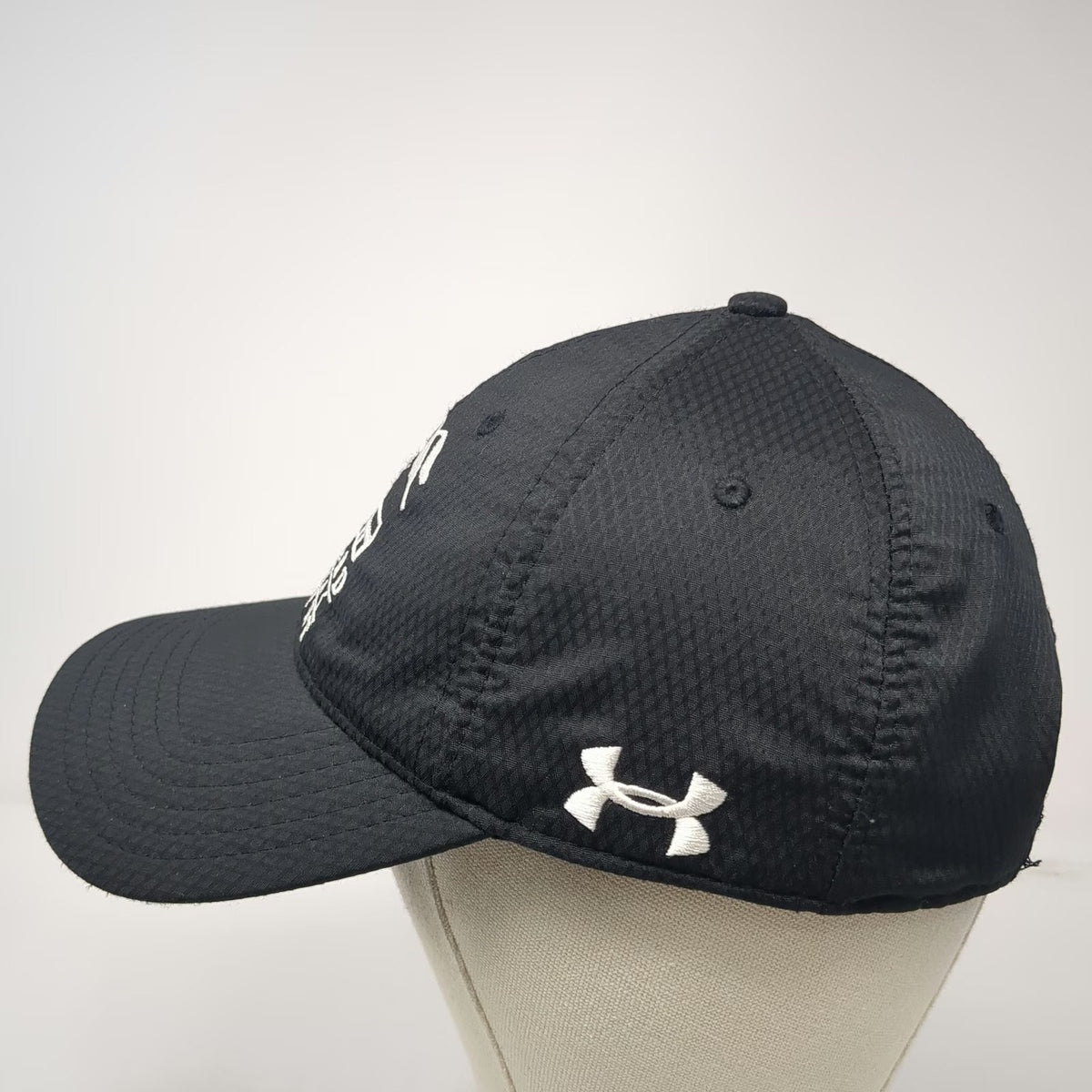 Under Armour Baseball Cap Black One Size Seward Alaska Resort Slideback Hat
