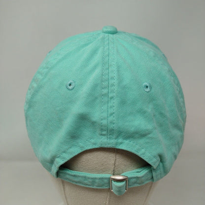 Ducks Unlimited Slideback Hat Greenish-Blue OSFM Adjustable 6 Panel Outdoor Cap