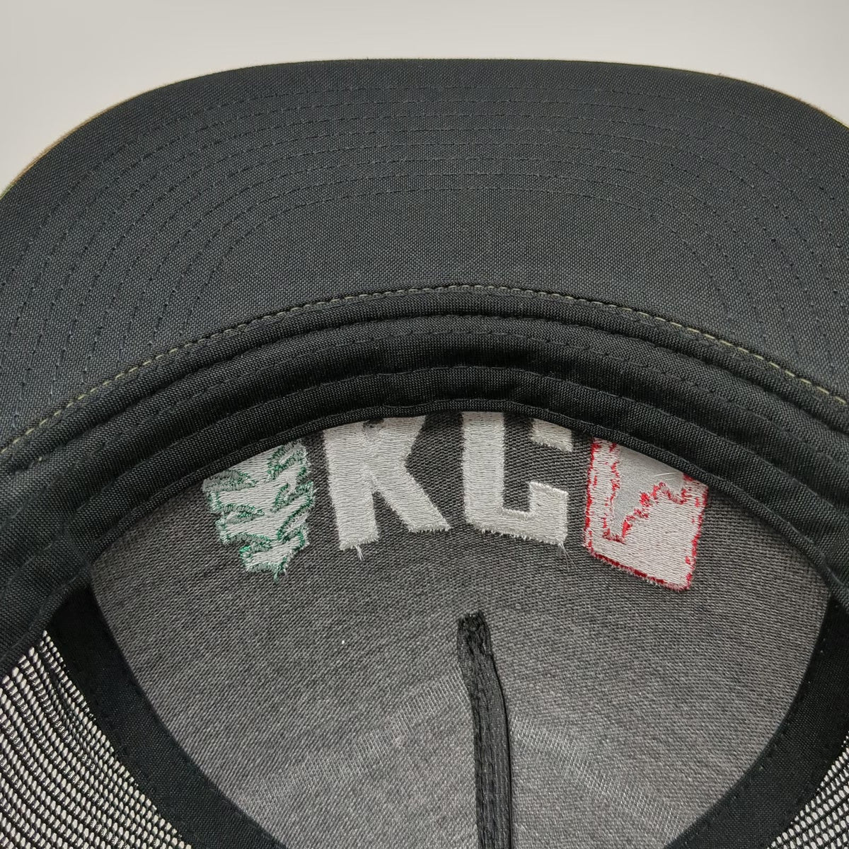 Yupoong Trucker Hat Green Camo One Size Idaho KC Pine Tree Mesh Snapback Hat