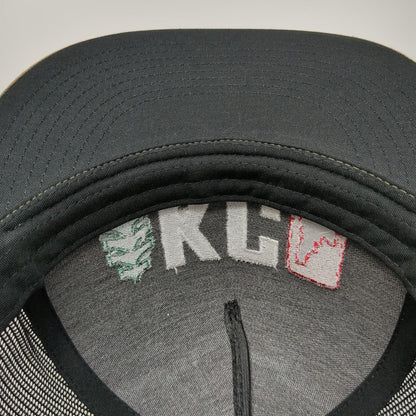 Yupoong Trucker Hat Green Camo One Size Idaho KC Pine Tree Mesh Snapback Hat