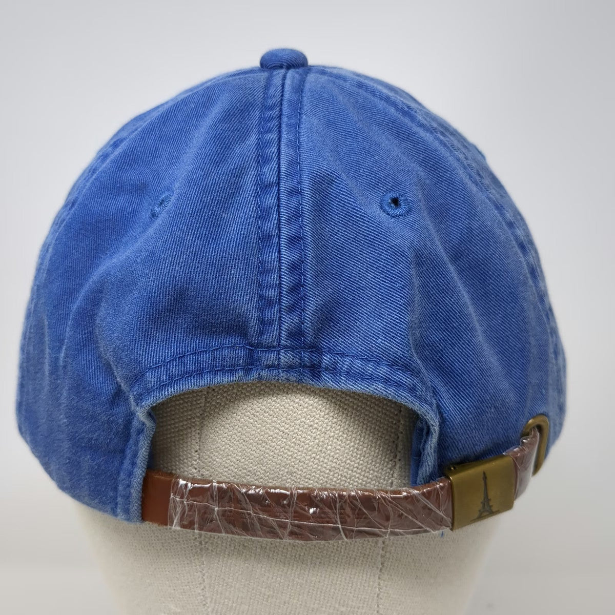 Adams Baseball Cap Blue OSFM Columbia Windham Soccer Columbus Day Strapback Hat