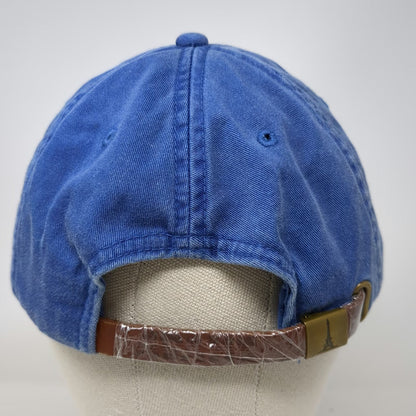 Adams Baseball Cap Blue OSFM Columbia Windham Soccer Columbus Day Strapback Hat
