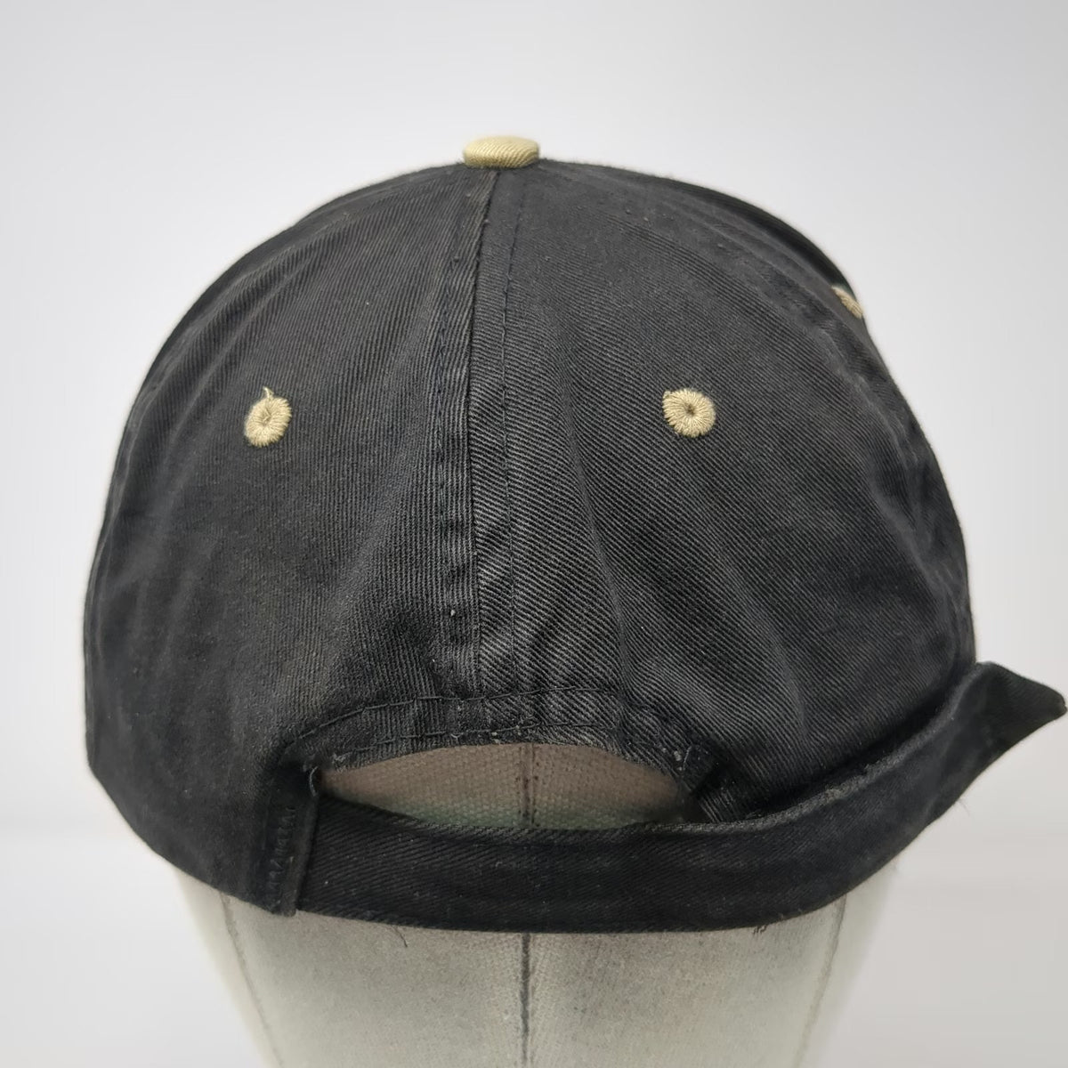 Ouray Sportswear Baseball Cap Black One Size JBL Logo Strapback 2-Tone Hat