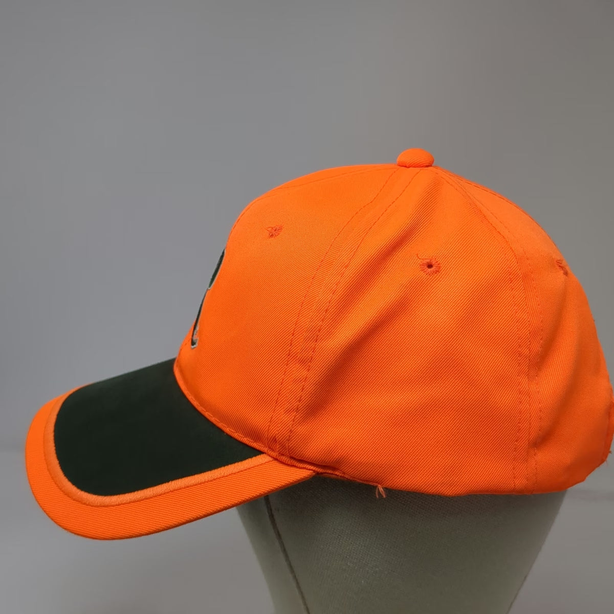 Remington Baseball Cap Orange One Size Idaho Elk Camp 2004 Hunting Safety Hat