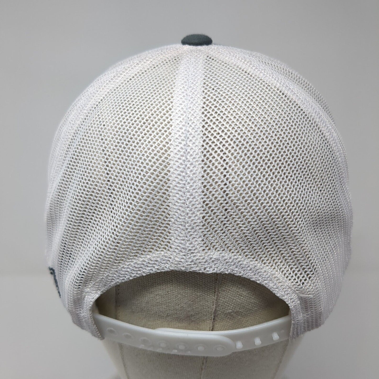 Country Oaks Realty Snapback Trucker Hat Gray One Size Mesh Back 6 Panel