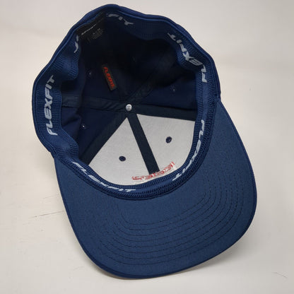 Keep Idaho Red Fitted Hat Blue S/M Embroidered Flexfit Sport-Tek 6 Panel