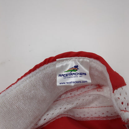 Canyonlands Half Marathon Strapback Hat Red One Size 10 Year Club Mesh