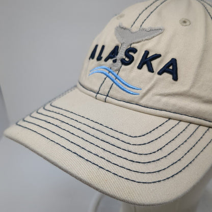 Alaska Strapback Hat Tan One Size Adjustable Embroidered Princess Cruises