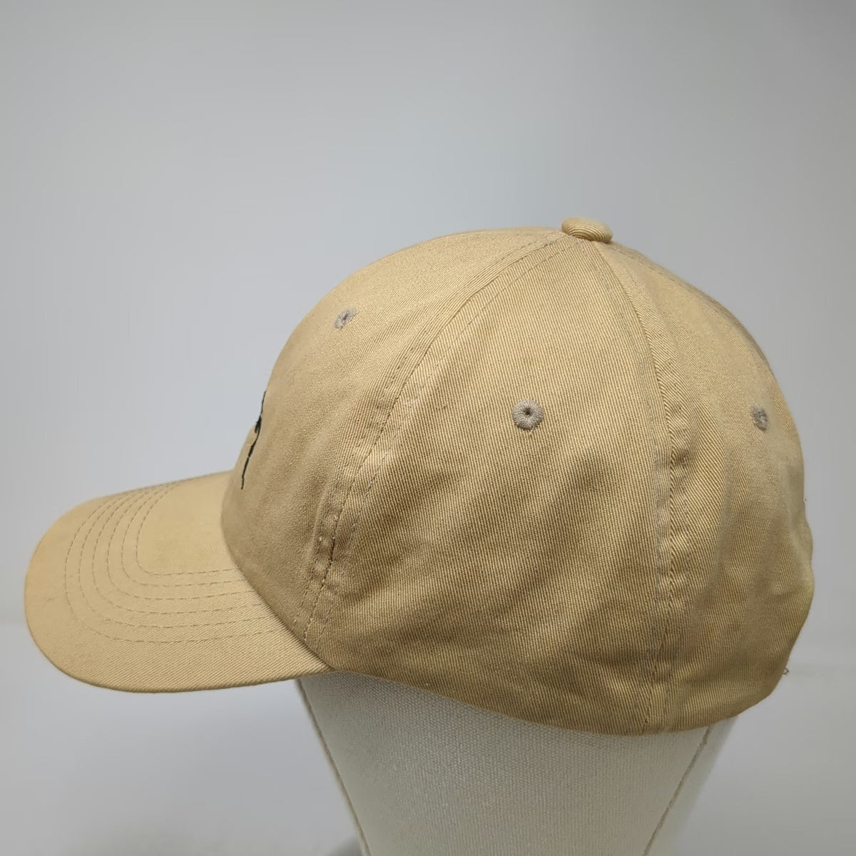Metallica Music Band Logo Baseball Cap Beige One Size Adjustable Slideback Hat