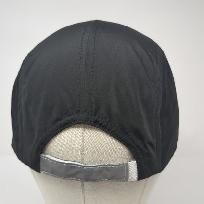 Gap Strapback Baseball Cap Black Medium Adjustable Lightweight Blank Polyester