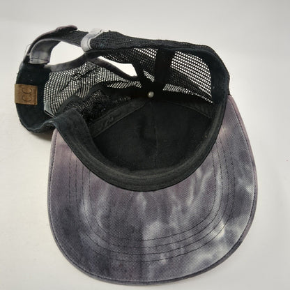 C.C Exclusives Strapback Trucker Hat Multi One Size Ponytail Mesh Back
