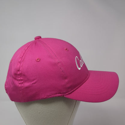 Cabela's Snapback Hat Pink One Size Embroidered Adjustable Bass Pro Shops