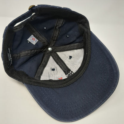 Love Your Melon Slideback Hat Blue One Size Adjustable Embroidered