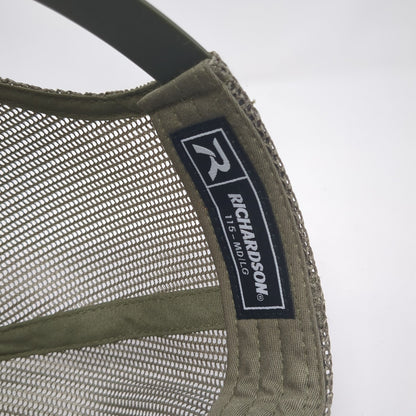 Telecoms Signal Doing It Right Trucker Hat Green L Adjustable Mesh Richardson