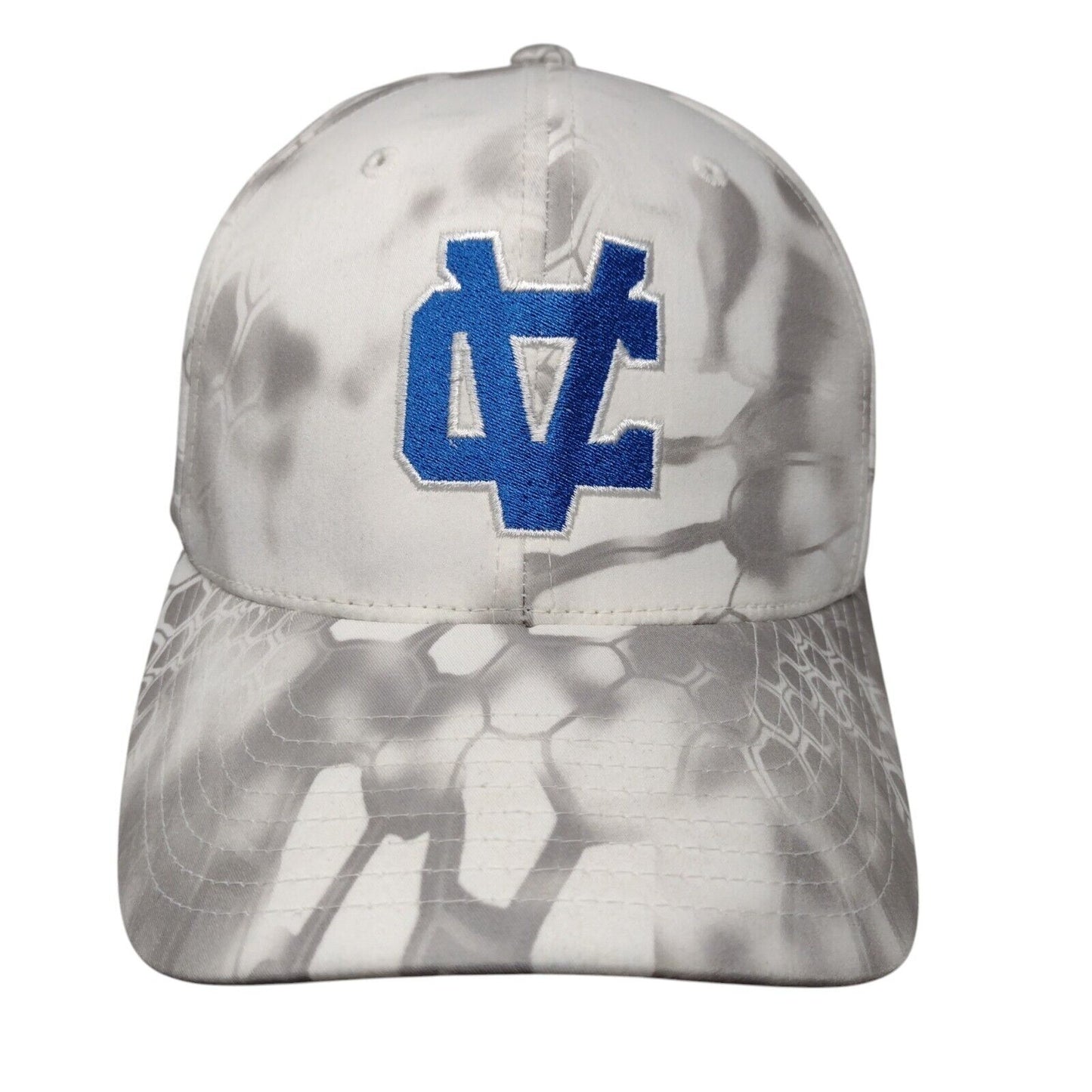 Yupoong Flexfit Fitted Hat Multicolor L-XL Camo Embroidered 6 Panel