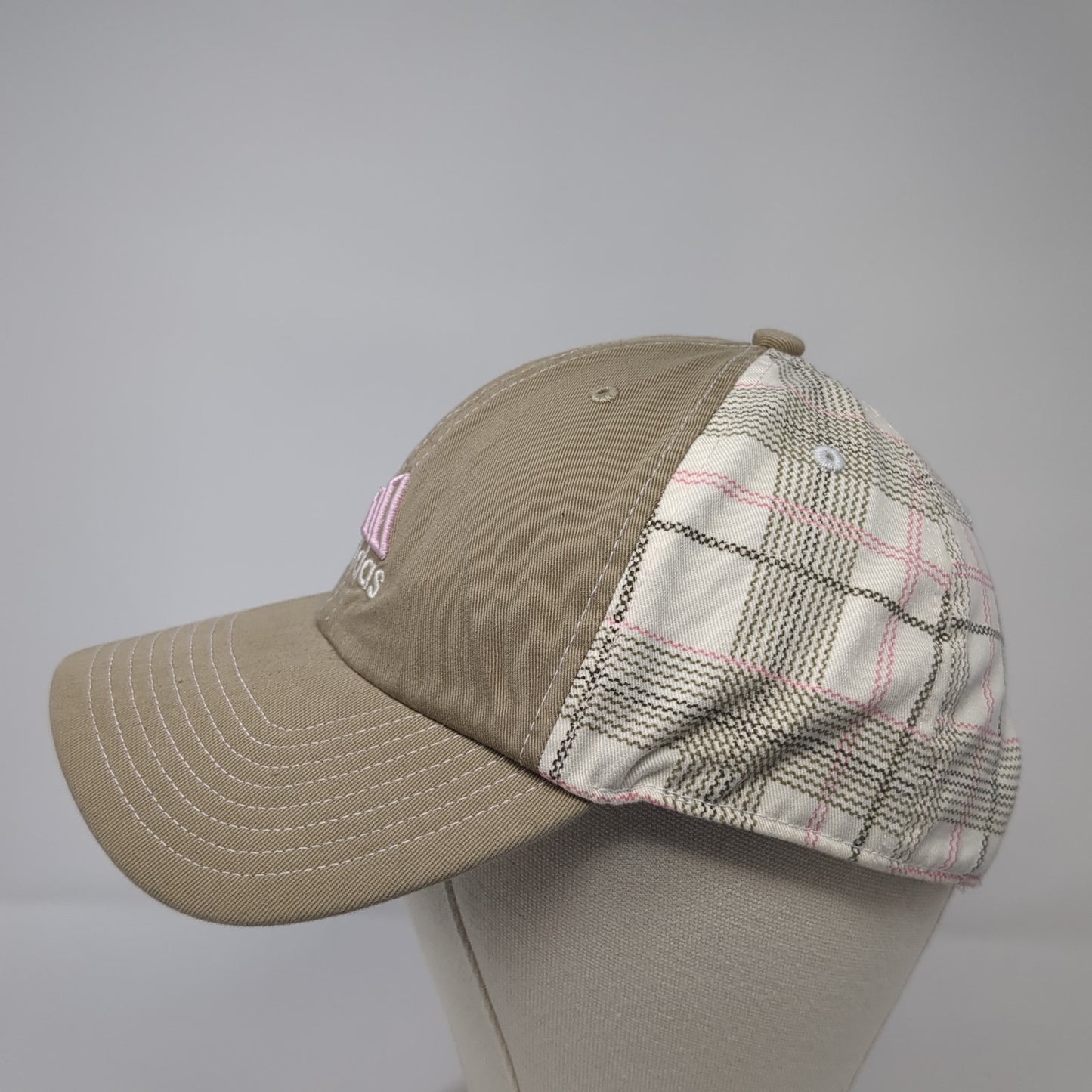 Adidas 3 Stripes Slideback Hat Multicolor One Size Plaid Always Cool
