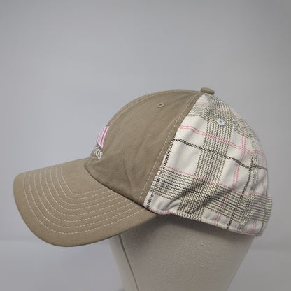 Adidas 3 Stripes Slideback Hat Multicolor One Size Plaid Always Cool
