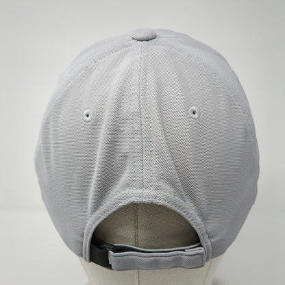 Millenkamp Strapback Hat Gray One Size Adjustable Embroidered Port Authority