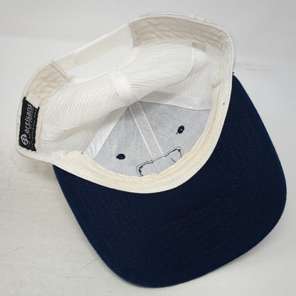 Artisans Trucker Hat Blue White One Size Ryman Auditorium Nashville Mesh Patch