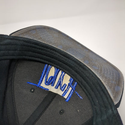 Touch Snapback Hat Black One Size Adjustable Embroidered Solid Otto