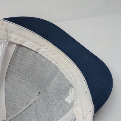 Blue Cross of Idaho Snapback Trucker Hat Blue OSFA Adjustable Mesh Back Yupoong