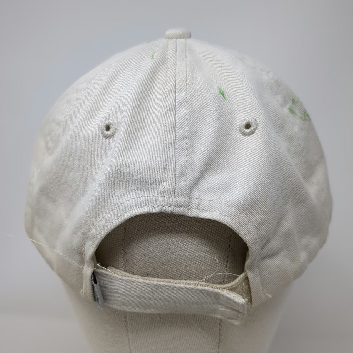 Imperial Baseball Cap Beige One Size Cotton Strapback Vassar Golf Course Hat