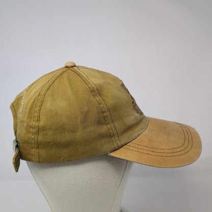 Hyde Outfitters Slideback Baseball Cap Brown One Size Adjustable Embroidered
