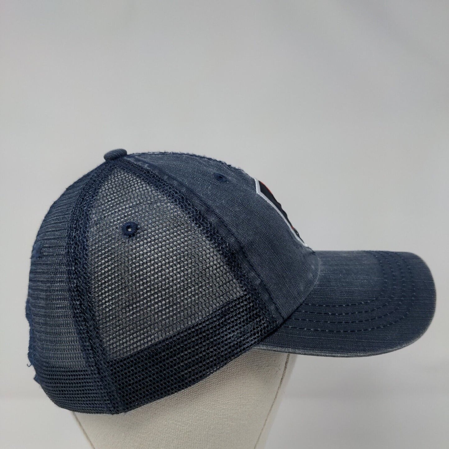 Mission43 Idaho USA Strapback Trucker Hat Blue OSFA Mesh Back 6 Panel