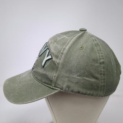 Eagle Crest Baseball Cap Green One Size Navy Eagle Anchor Embroidered Cotton Hat