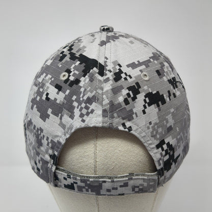 KRC Aggregate Strapback Hat Camo One Size Embroidered Port Authority