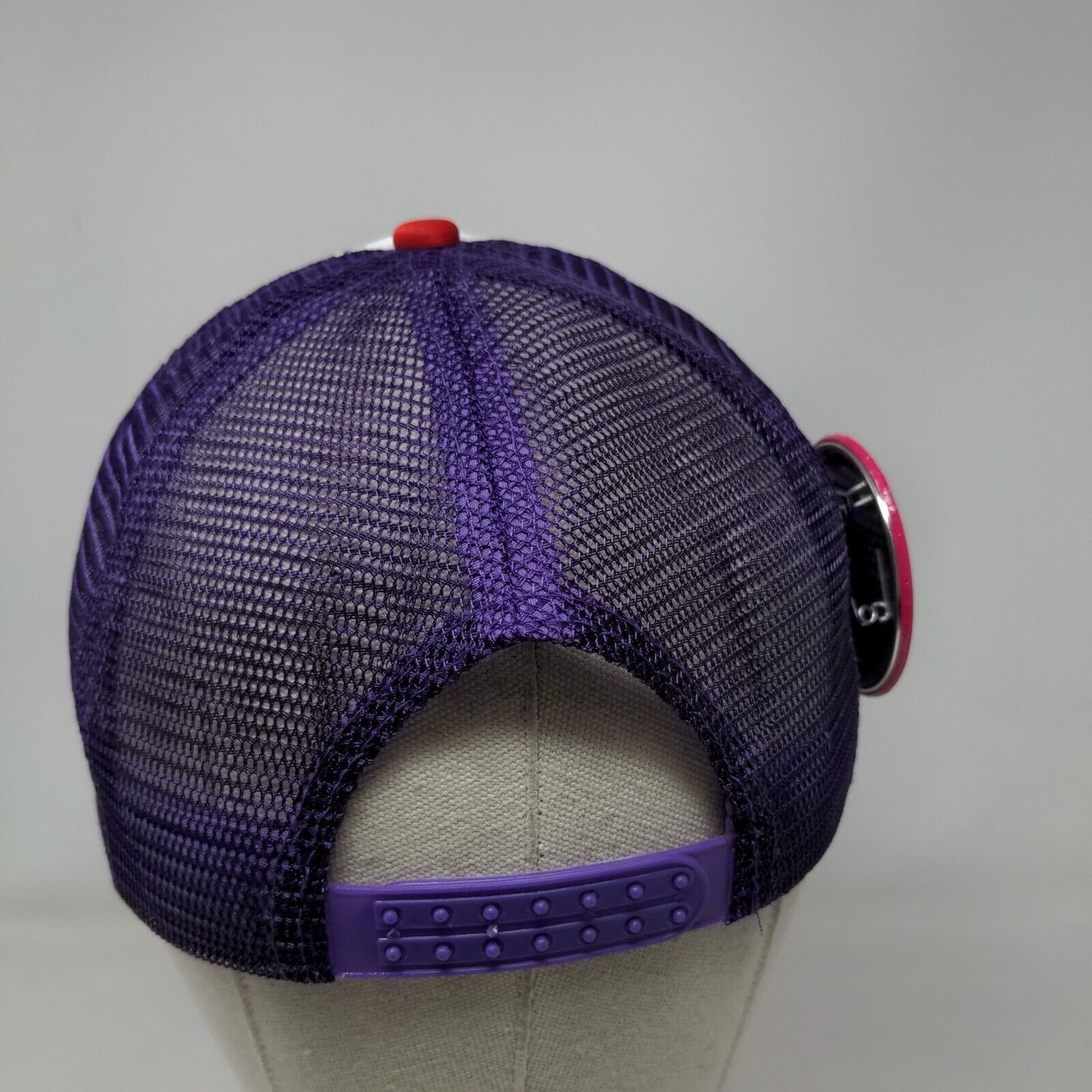 B*tch Please Snapback Mesh Back Trucker Hat Multi One Size Pin Colorblock