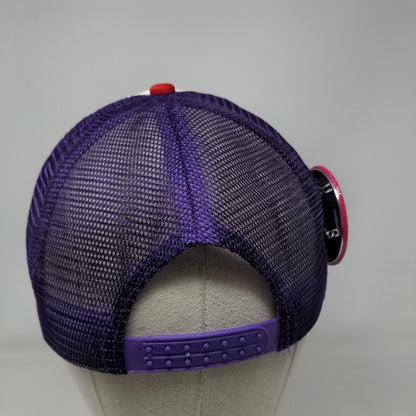 B*tch Please Snapback Mesh Back Trucker Hat Multi One Size Pin Colorblock