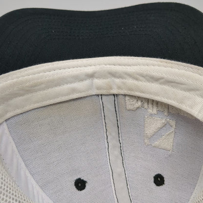Ivory Headwear Builders FirstSource Trucker Hat Black OSFM Mesh Logo Snapback
