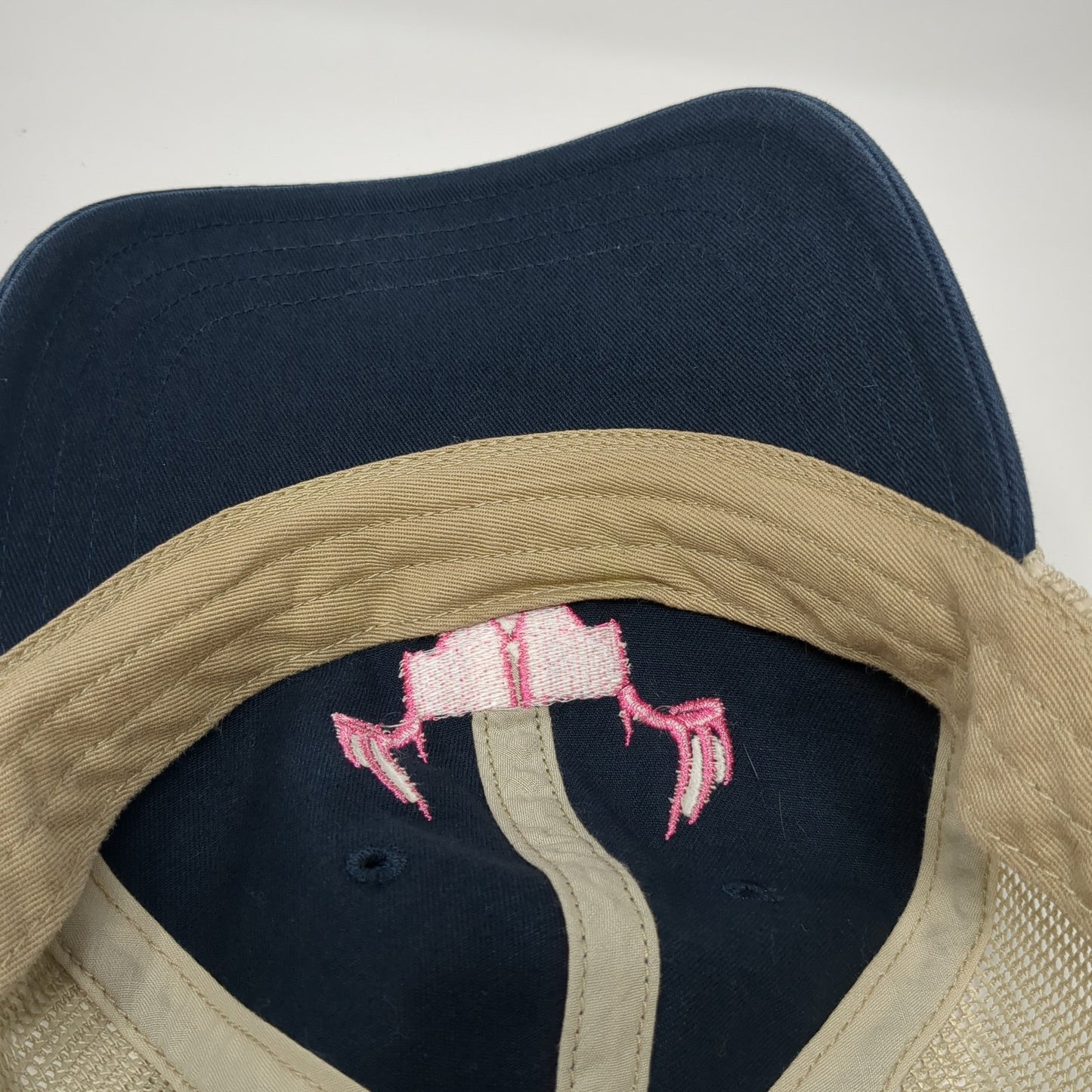 Richardson Snapback Trucker Hat Multi Large Embroidered Logo Mesh Back