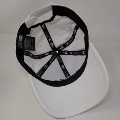 Dayforce Strapback Hat White OSFM Adjustable Embroidered 9Forty New Era