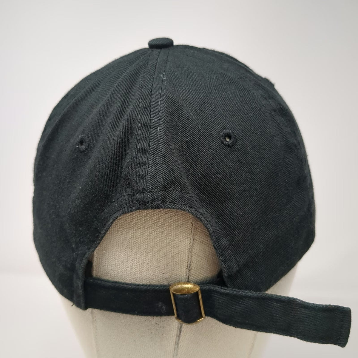 Black Baseball Cap One Size Wilson The People You Can Trust Slideback Hat